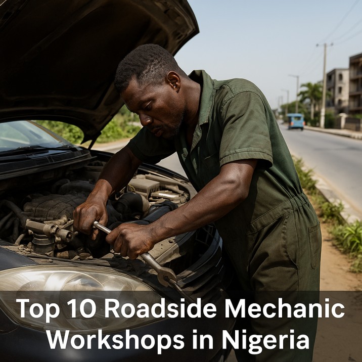 Roadside Mechanic Workshop in Nigeria