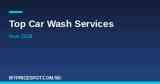 Top car wash services in Ilorin 2026