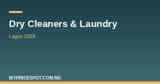 Top 10 dry cleaners and laundry services in Lagos 2026 comparison