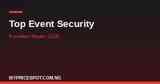 Top event security providers in Ibadan 2026 comparison guide with pricing