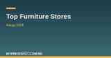 Top furniture stores in Abuja 2026