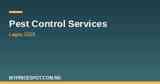 Top 10 pest control services in Lagos 2026 comparison
