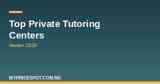 Top private tutoring centers in Ibadan 2026 comparison guide with pricing